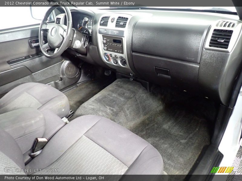 Summit White / Ebony 2012 Chevrolet Colorado Work Truck Regular Cab