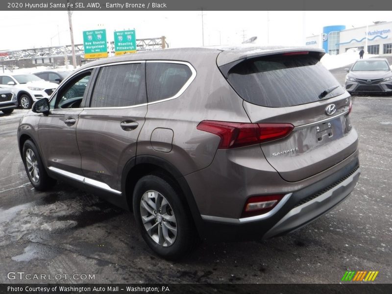 Earthy Bronze / Black 2020 Hyundai Santa Fe SEL AWD