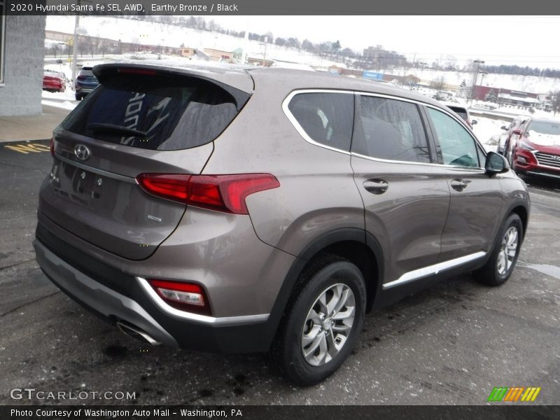 Earthy Bronze / Black 2020 Hyundai Santa Fe SEL AWD