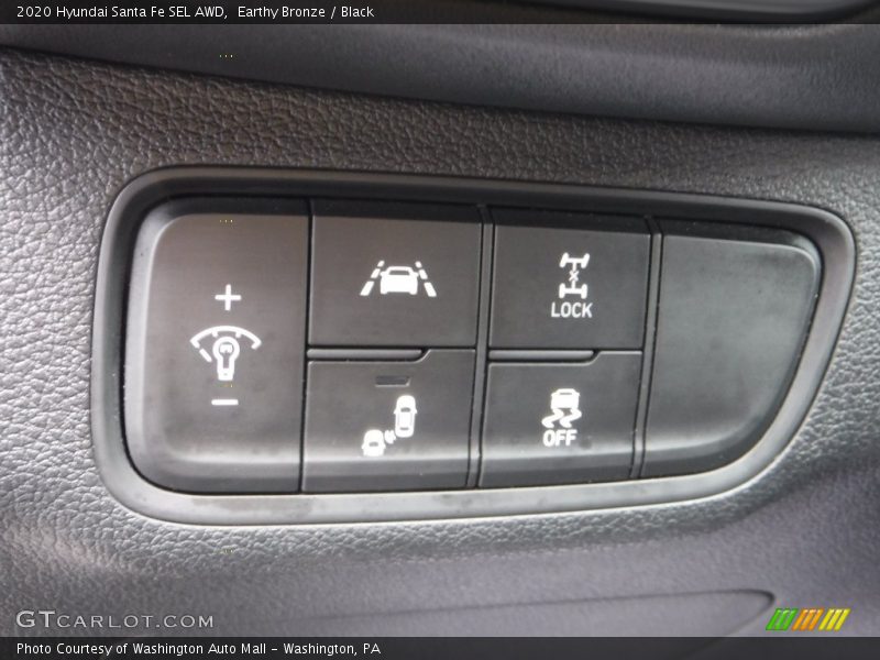 Earthy Bronze / Black 2020 Hyundai Santa Fe SEL AWD