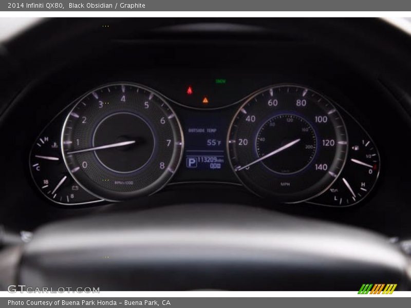  2014 QX80   Gauges