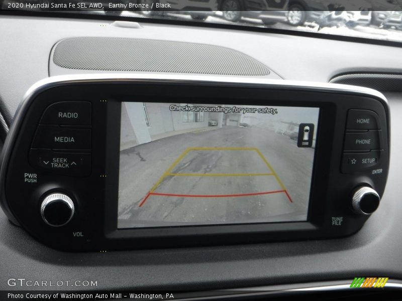 Earthy Bronze / Black 2020 Hyundai Santa Fe SEL AWD