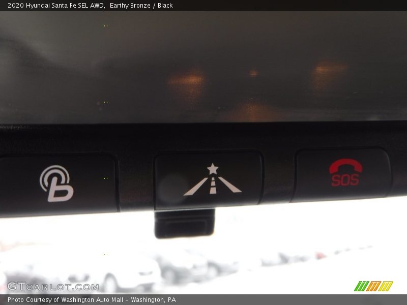 Earthy Bronze / Black 2020 Hyundai Santa Fe SEL AWD