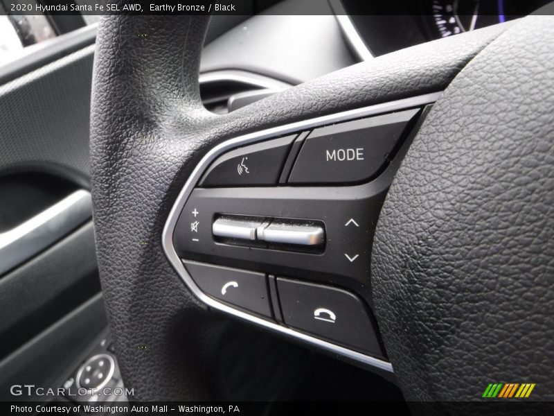 Earthy Bronze / Black 2020 Hyundai Santa Fe SEL AWD