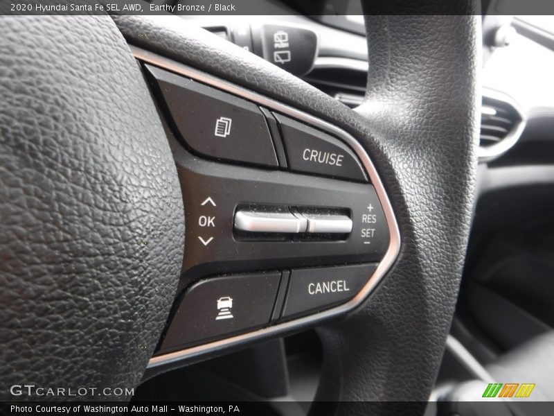Earthy Bronze / Black 2020 Hyundai Santa Fe SEL AWD
