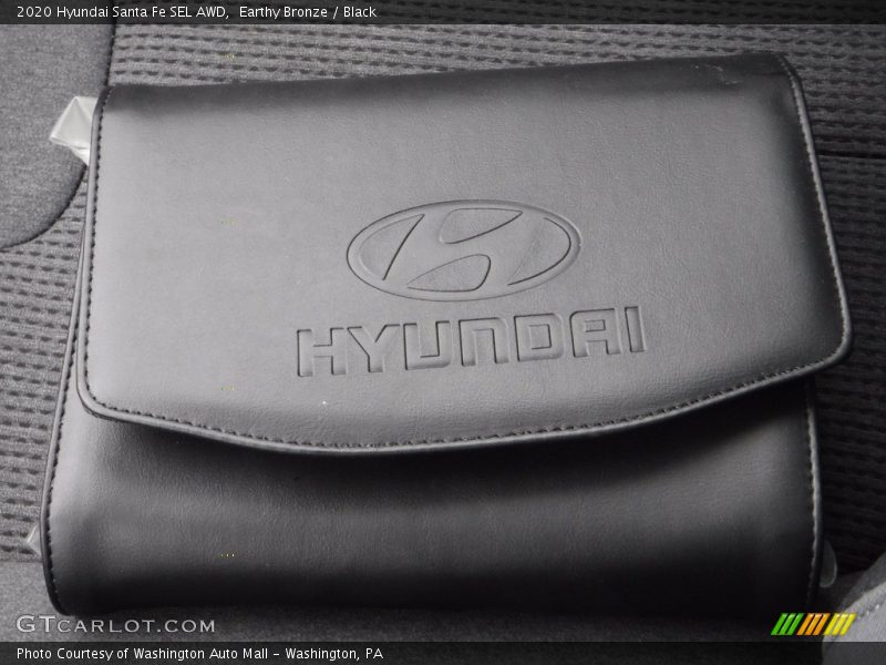 Earthy Bronze / Black 2020 Hyundai Santa Fe SEL AWD