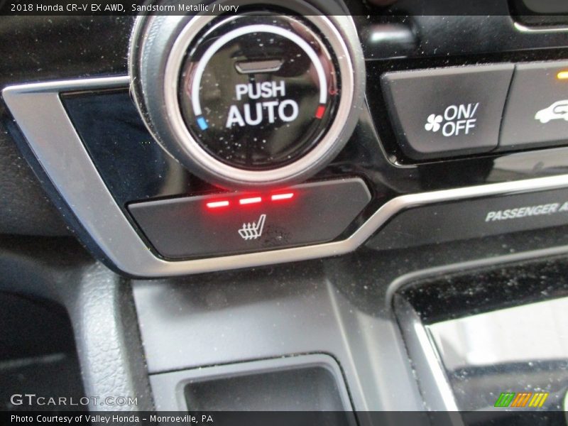 Sandstorm Metallic / Ivory 2018 Honda CR-V EX AWD
