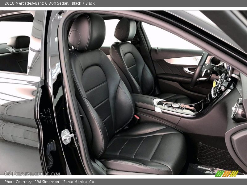 Black / Black 2018 Mercedes-Benz C 300 Sedan