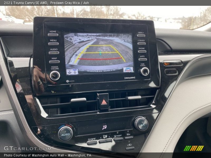 Predawn Gray Mica / Ash 2021 Toyota Camry SE AWD