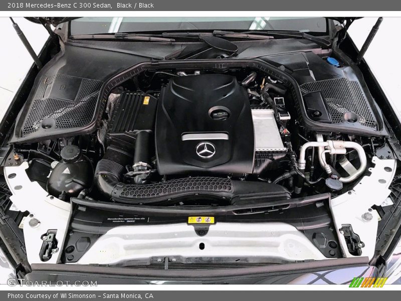 Black / Black 2018 Mercedes-Benz C 300 Sedan