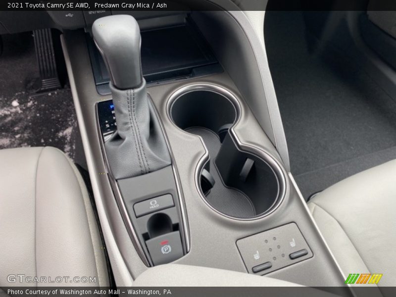Predawn Gray Mica / Ash 2021 Toyota Camry SE AWD