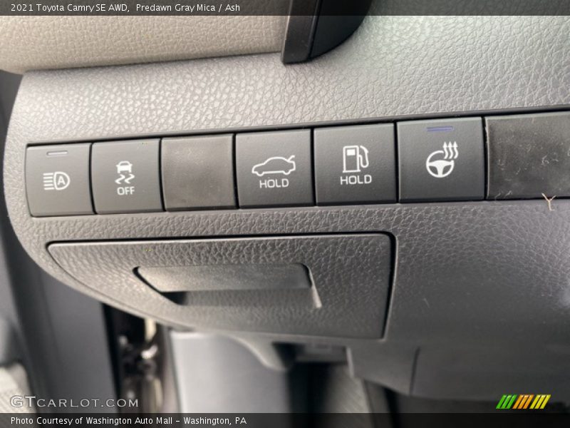 Predawn Gray Mica / Ash 2021 Toyota Camry SE AWD