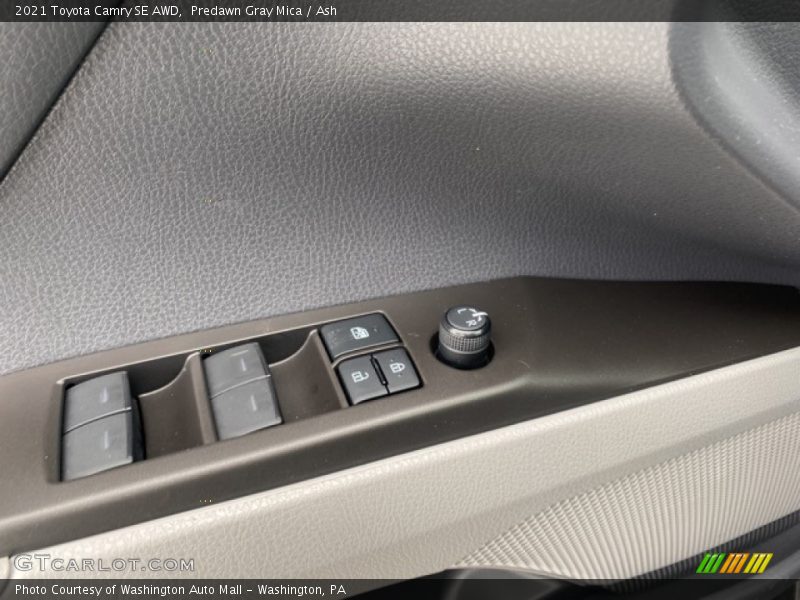 Predawn Gray Mica / Ash 2021 Toyota Camry SE AWD
