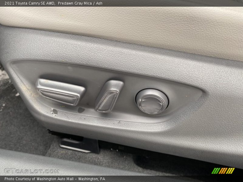 Predawn Gray Mica / Ash 2021 Toyota Camry SE AWD