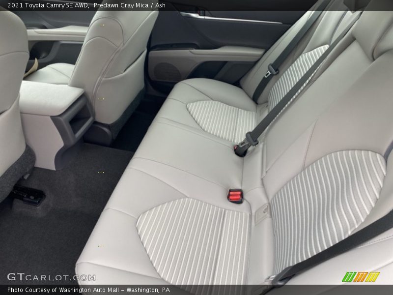 Predawn Gray Mica / Ash 2021 Toyota Camry SE AWD