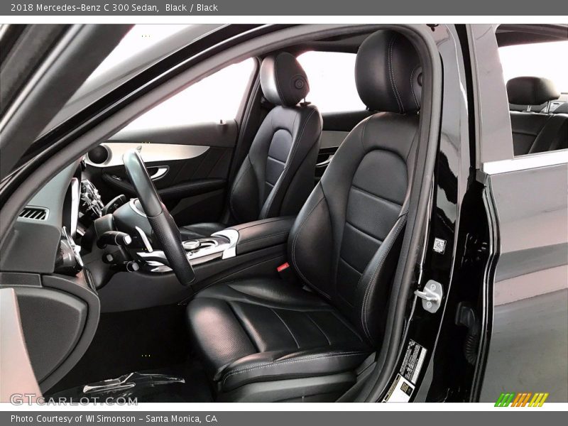 Black / Black 2018 Mercedes-Benz C 300 Sedan