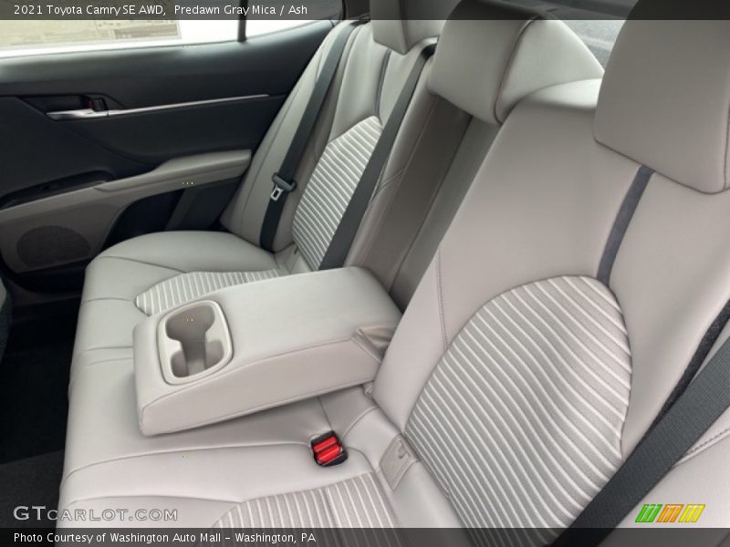Predawn Gray Mica / Ash 2021 Toyota Camry SE AWD