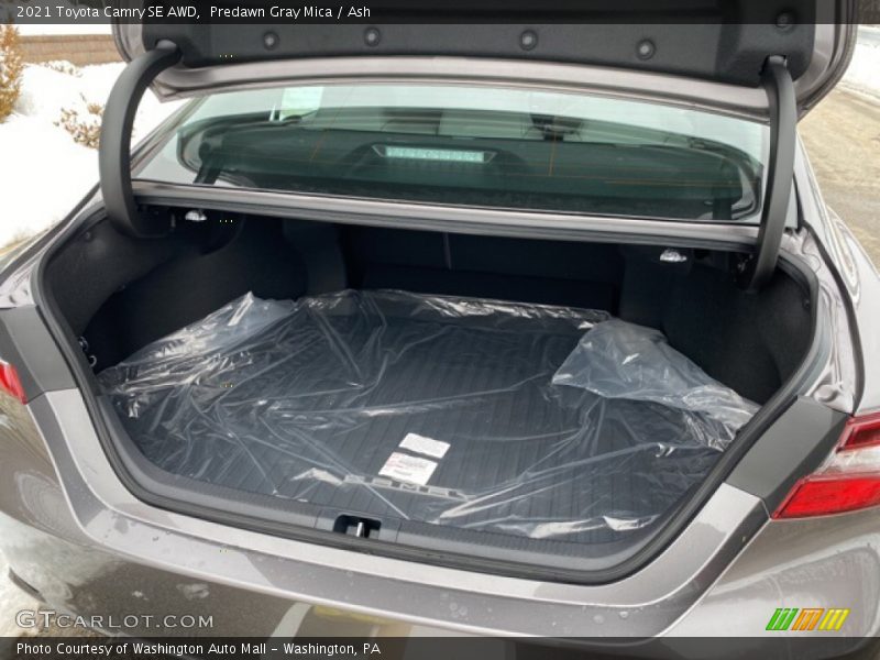 Predawn Gray Mica / Ash 2021 Toyota Camry SE AWD