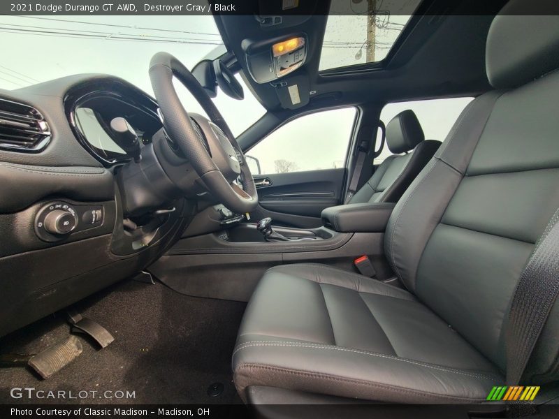 Destroyer Gray / Black 2021 Dodge Durango GT AWD
