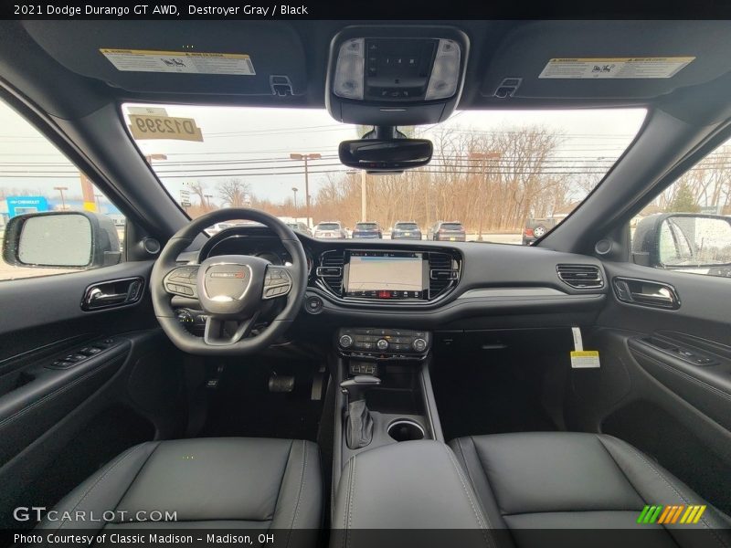 Destroyer Gray / Black 2021 Dodge Durango GT AWD