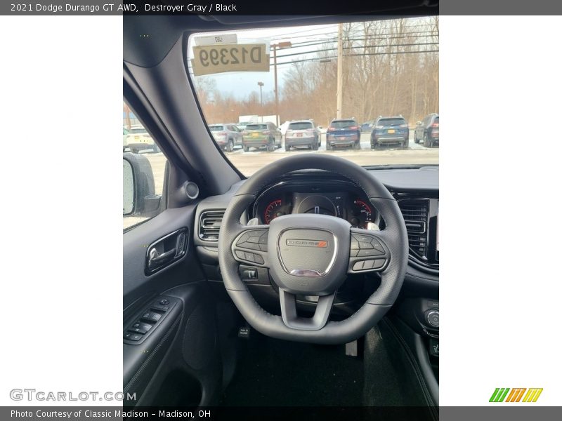Destroyer Gray / Black 2021 Dodge Durango GT AWD