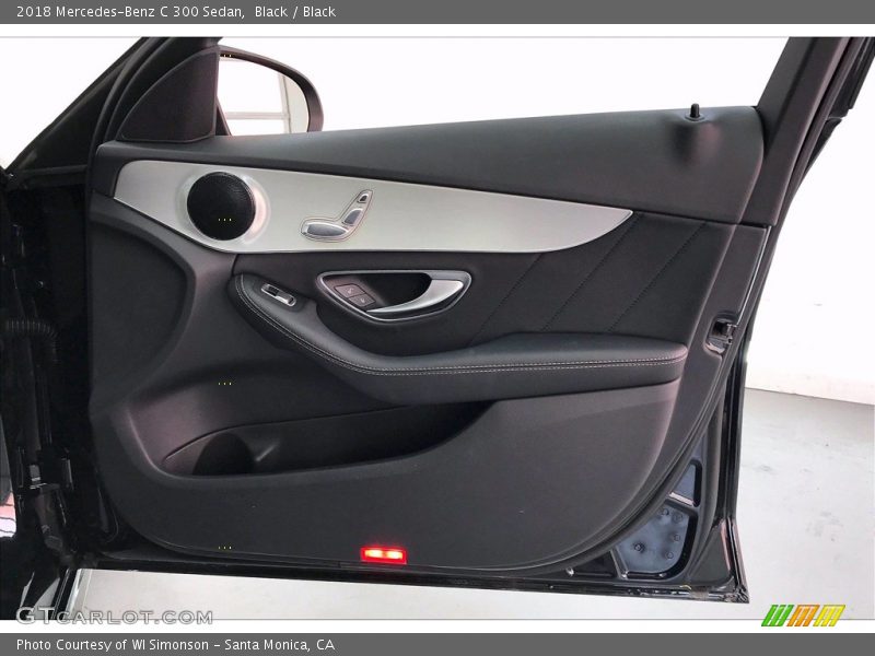 Black / Black 2018 Mercedes-Benz C 300 Sedan