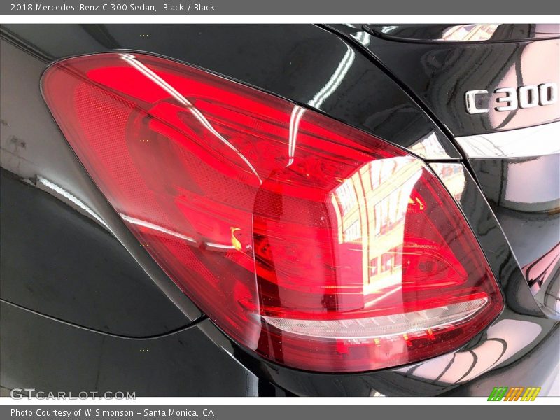 Black / Black 2018 Mercedes-Benz C 300 Sedan