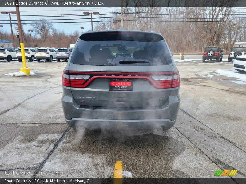 Destroyer Gray / Black 2021 Dodge Durango GT AWD