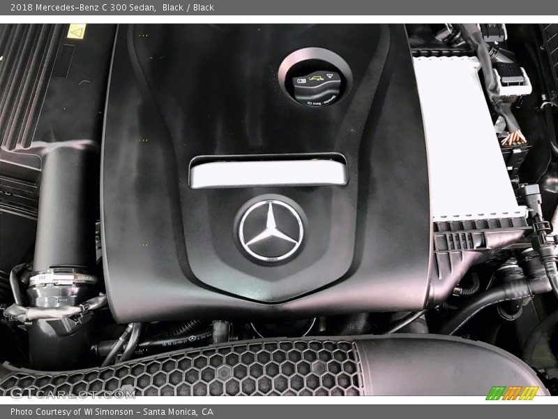 Black / Black 2018 Mercedes-Benz C 300 Sedan