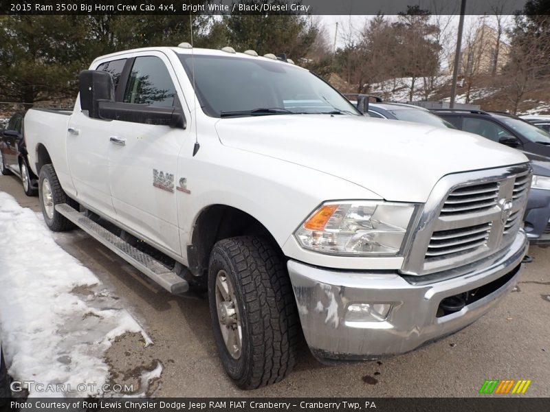 Front 3/4 View of 2015 3500 Big Horn Crew Cab 4x4