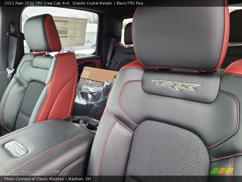 Front Seat of 2021 1500 TRX Crew Cab 4x4