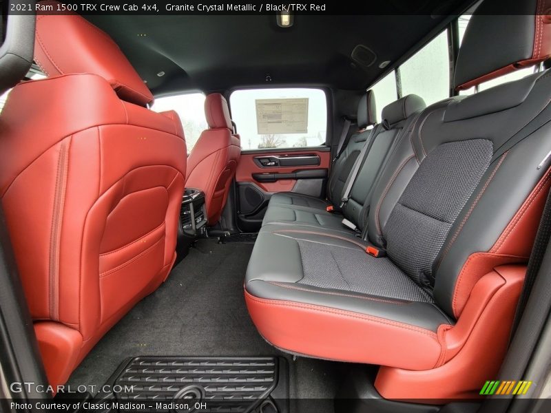 Rear Seat of 2021 1500 TRX Crew Cab 4x4