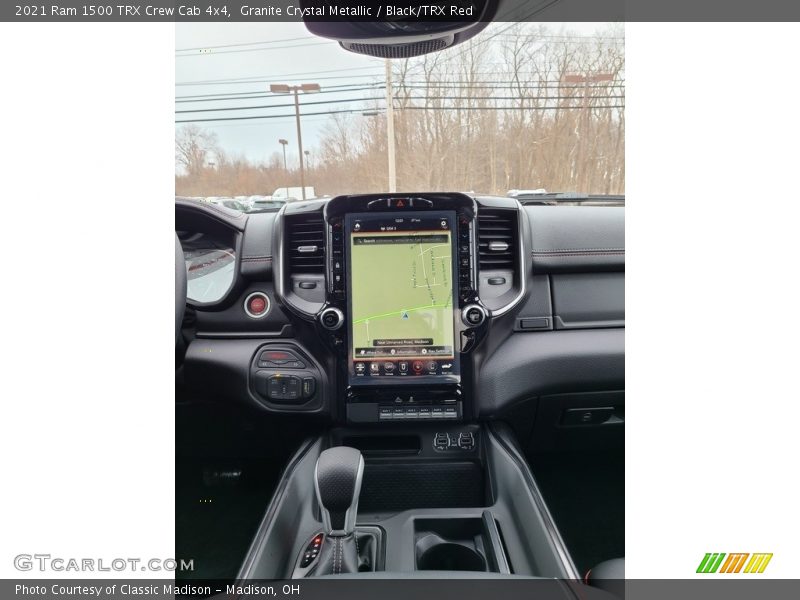 Navigation of 2021 1500 TRX Crew Cab 4x4