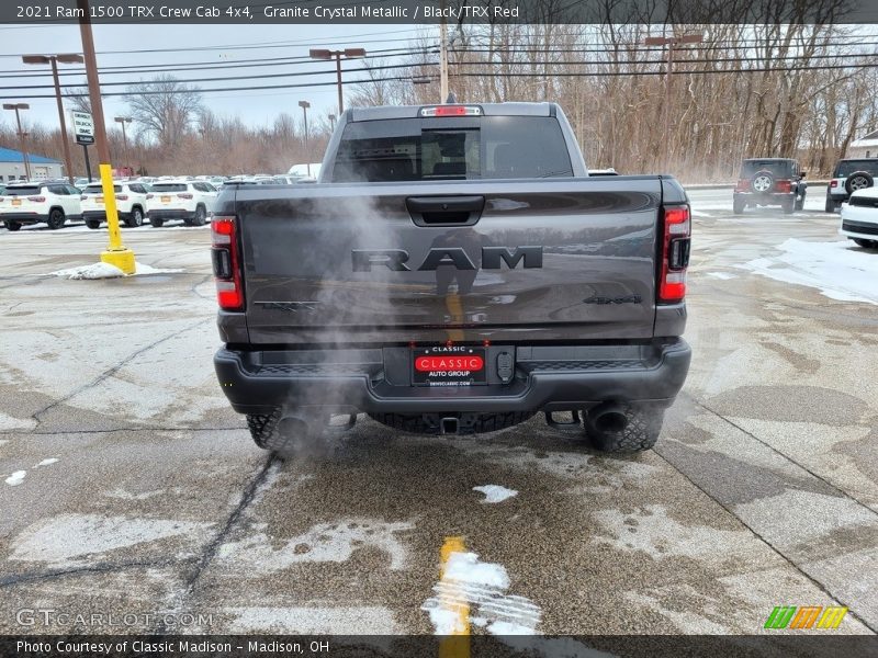 Granite Crystal Metallic / Black/TRX Red 2021 Ram 1500 TRX Crew Cab 4x4