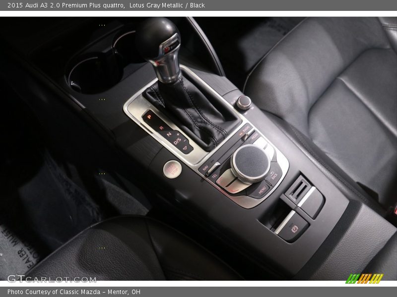 Lotus Gray Metallic / Black 2015 Audi A3 2.0 Premium Plus quattro