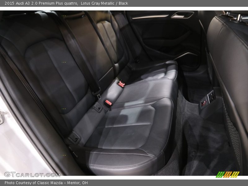 Lotus Gray Metallic / Black 2015 Audi A3 2.0 Premium Plus quattro