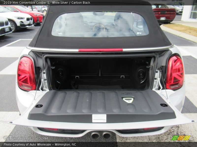 White Silver / Carbon Black 2019 Mini Convertible Cooper S