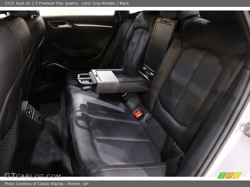 Lotus Gray Metallic / Black 2015 Audi A3 2.0 Premium Plus quattro