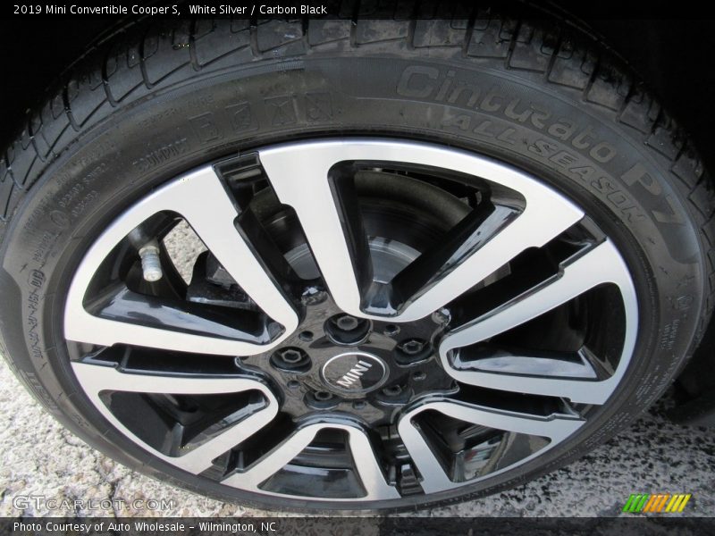 White Silver / Carbon Black 2019 Mini Convertible Cooper S