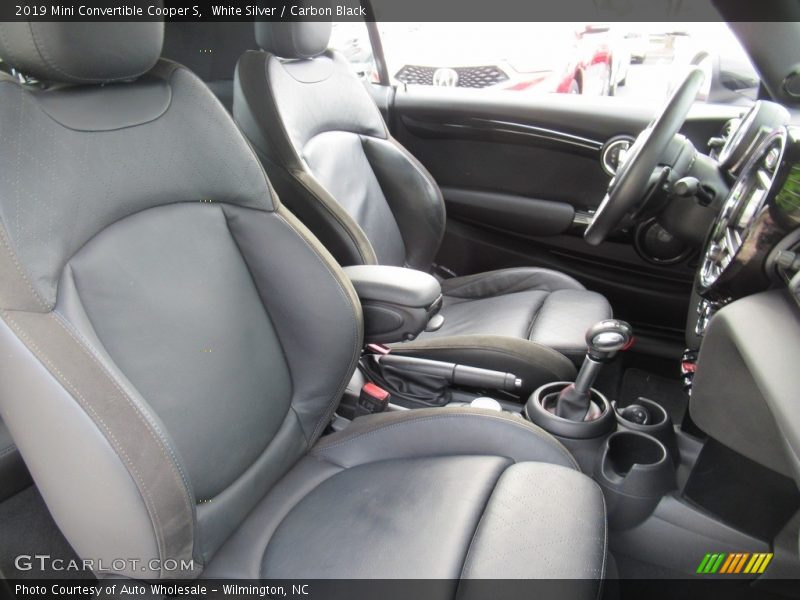 White Silver / Carbon Black 2019 Mini Convertible Cooper S