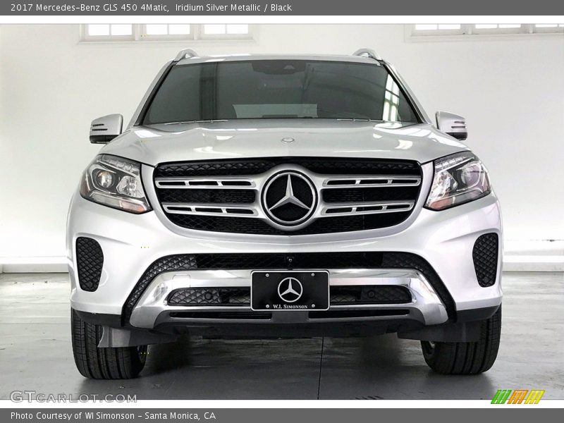 Iridium Silver Metallic / Black 2017 Mercedes-Benz GLS 450 4Matic