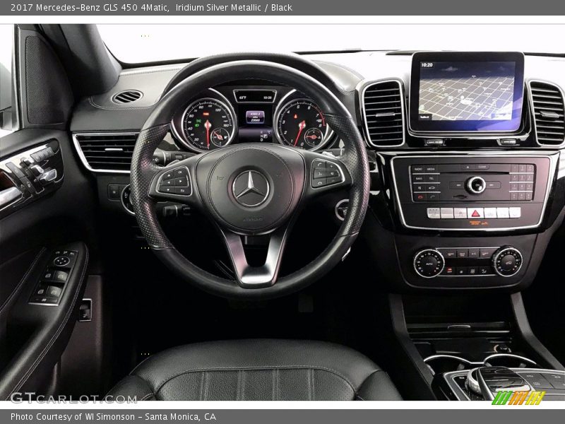Iridium Silver Metallic / Black 2017 Mercedes-Benz GLS 450 4Matic
