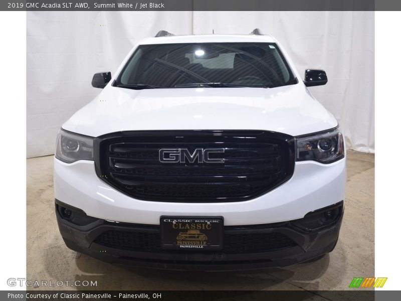 Summit White / Jet Black 2019 GMC Acadia SLT AWD