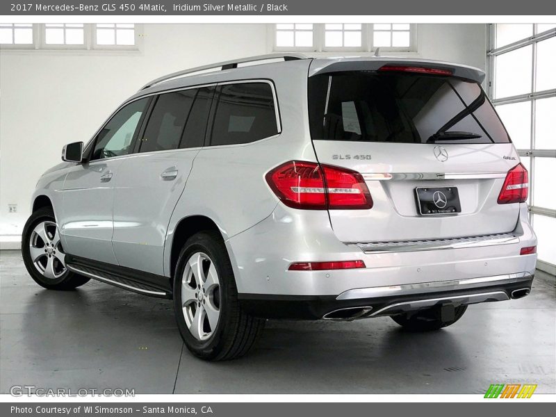 Iridium Silver Metallic / Black 2017 Mercedes-Benz GLS 450 4Matic