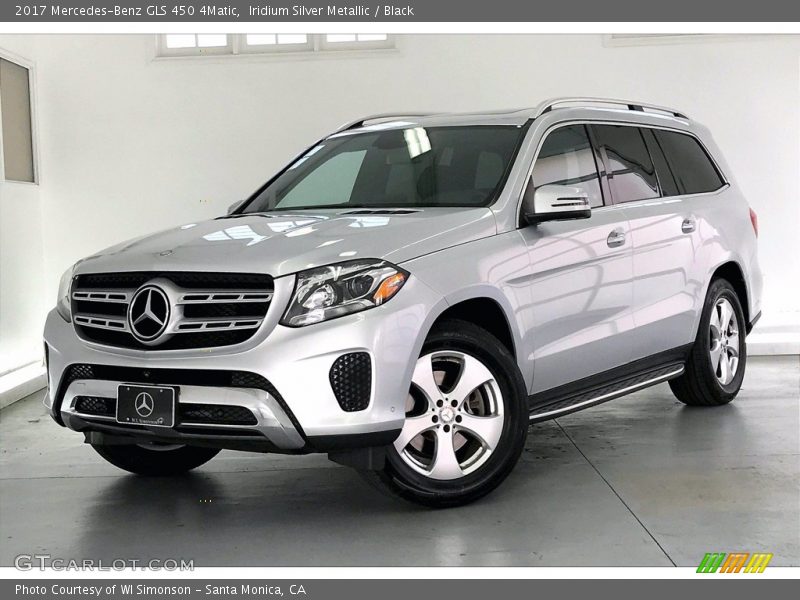 Iridium Silver Metallic / Black 2017 Mercedes-Benz GLS 450 4Matic
