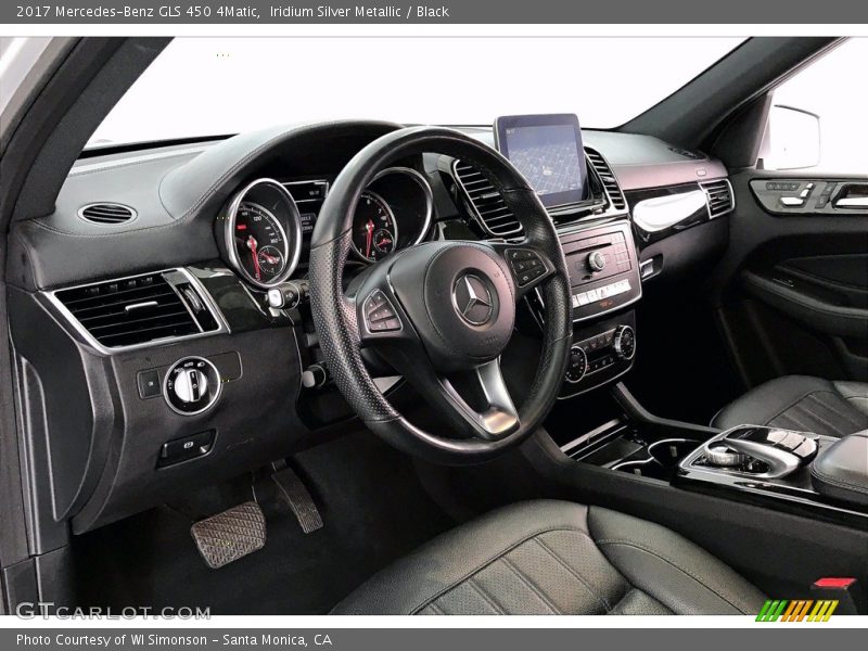 Iridium Silver Metallic / Black 2017 Mercedes-Benz GLS 450 4Matic