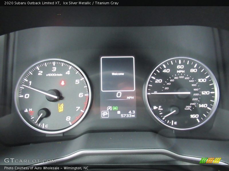  2020 Outback Limited XT Limited XT Gauges