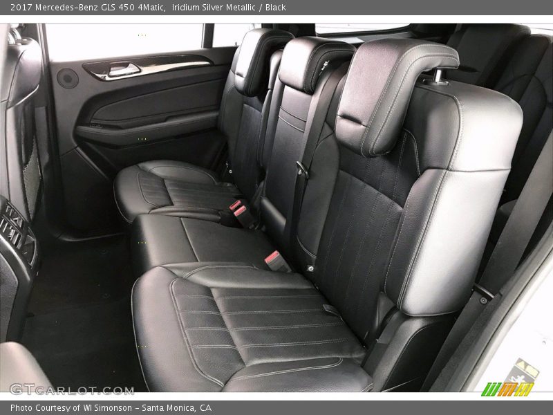 Iridium Silver Metallic / Black 2017 Mercedes-Benz GLS 450 4Matic
