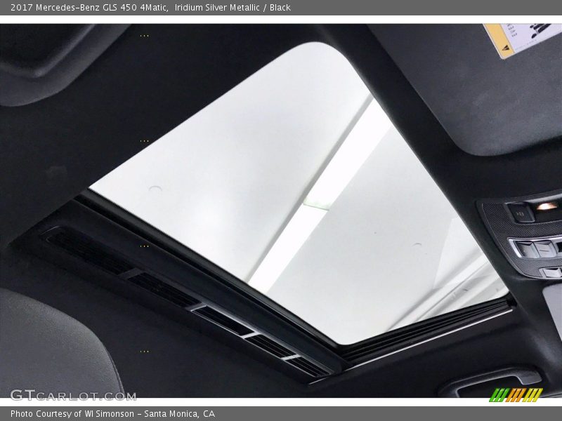Iridium Silver Metallic / Black 2017 Mercedes-Benz GLS 450 4Matic