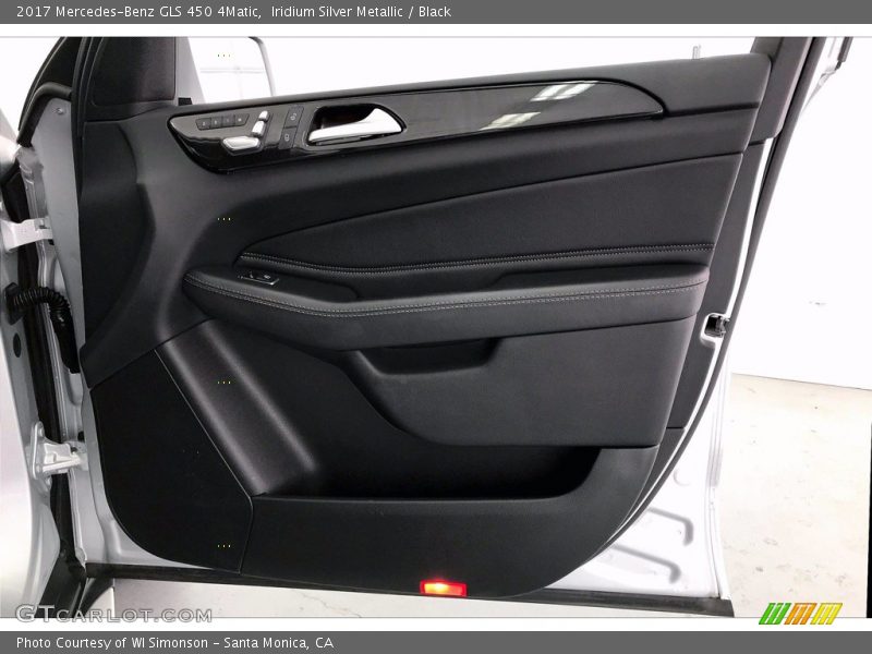 Iridium Silver Metallic / Black 2017 Mercedes-Benz GLS 450 4Matic